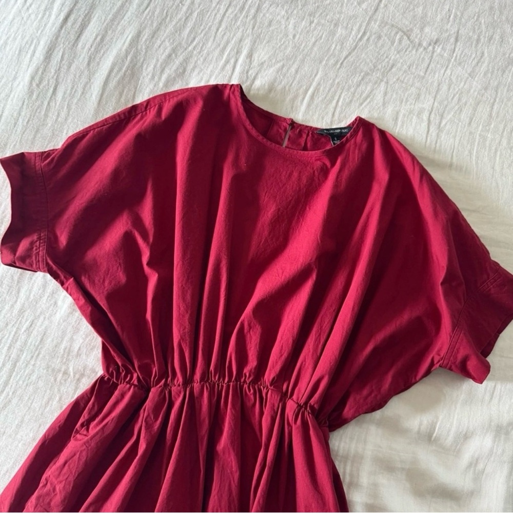 Banana Republic Rich Red Mini Dress